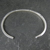 Southwestern Vintage Sterling Cuff Bracelet 6 Inches Tahe