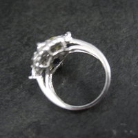 Multi Colored Sapphire Ring Sterling Silver Size 5