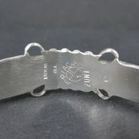 Dainty Zuni Inlay Cuff Bracelet 6.25 Inches