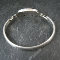 Estate Navajo Inlaid Feather Bracelet 6 Inches G Howe