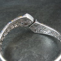 Colleen Lopez Rose de France Sapphire and Diamond Sterling Silver Bracelet