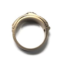 Antique 14K Love Knot Band Ring Size 7 New Old Stock