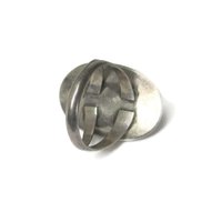 Vintage Sterling Navajo Green Turquoise Ring Size 6.5 Sarah Watson