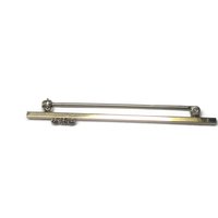 Estate Krementz 14K Faux Diamond Bar Brooch