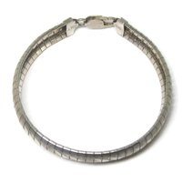 Estate Italian Sterling 1/2 Inch Bracelet 8 Inches