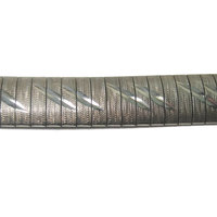 Estate Italian Sterling 1/2 Inch Bracelet 8 Inches