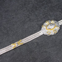 Vintage Western Concho Bracelet by Circle Y | 7.5” Cowgirl Jewelry | Rodeo Bracelet | New Old Stock