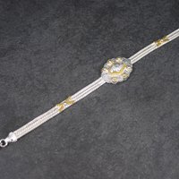 Vintage Western Concho Bracelet by Circle Y | 7.5” Cowgirl Jewelry | Rodeo Bracelet | New Old Stock