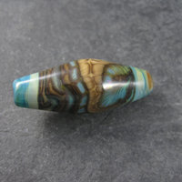 Handmade Artisan Lampwork Bead 1 5/8 Inches Sealife