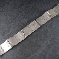 Vintage Etruscan Coral Bracelet 800 Silver