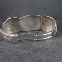 Custom Vintage Lapis Bracelet Sterling 6 Inches Teresa Archibeque