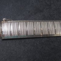 Wide Vintage Sterling 18mm Snake Bracelet 7.5 Inches