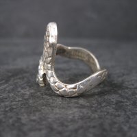 Vintage Sterling Snake Ring Size 6.5