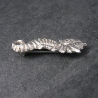 Vintage Sterling Seahorse Brooch Sea Horse Pin