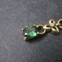 Estate 18K 12 Carat Gemstone Diamond Bracelet 6.5 Inches