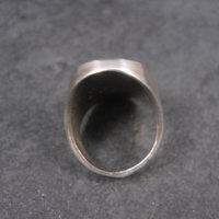 Southwestern Turquoise Chip Inlay Ring Size 9.5
