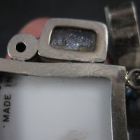 Huge Vintage Sterling Silver Toggle Bracelet | Designer Louisiana Themed Jewelry | Bold Statement Bracelet
