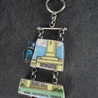 Huge Estate Designer Sterling Louisiana Bracelet