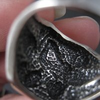 Mens Vintage Black Hills Silver Ring