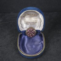 Vintage 10K Amethyst Harem Thai Princess Ring Size 7