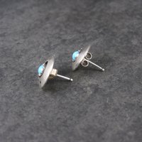 Southwestern Turquoise Apple Stud Earrings
