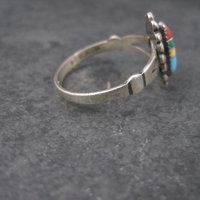 Southwestern Sterling Inlay Ring
