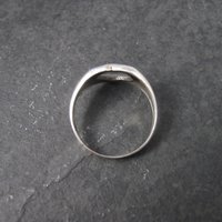 Vintage Sterling Heart Ring Size 8.25