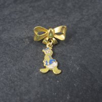 Vintage Licensed Disney Enamel Donald Duck Lapel Pin
