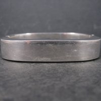 Heavy Vintage Mexican Sterling Bangle Bracelet 7 Inches