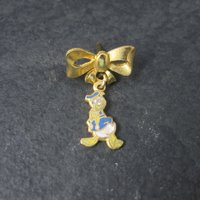 Vintage Licensed Disney Enamel Donald Duck Lapel Pin