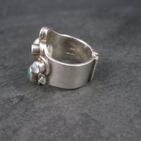 Sterling Sajen Moonstone Iolite Ring Size 7.5