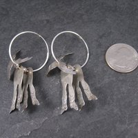 Southwestern Estate Sterling Moose Earrings