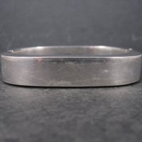Heavy Vintage Mexican Sterling Bangle Bracelet 7 Inches