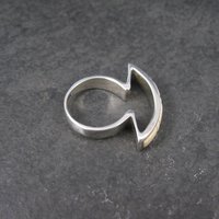 Unique Southwestern Sterling Angel Skin Coral Inlay Ring Size 6