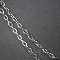 Classic 100 Inch Stainless Steel Opera Length Chain Necklace