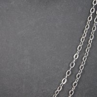 Classic 100 Inch Stainless Steel Opera Length Chain Necklace