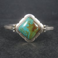 Southwestern Barse Sterling Turquoise Cuff Bracelet 7 Inches