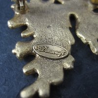 Vintage Danecraft Gold Tone Leaf Brooch