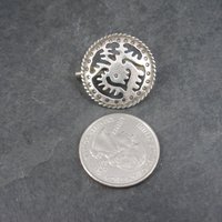 Vintage Pre Columbian Sterling Brooch Pin