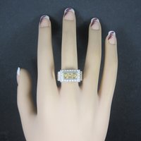 Vintage Sterling and Vermeil Dad Ring Size 11