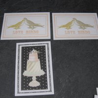Set of 14 Journaling Motif Calendar Cards Love Wedding Theme