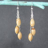 Sterling Wild Horse Jasper Earrings
