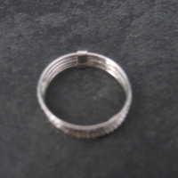 Vintage Sterling Stacking Ring Size 8