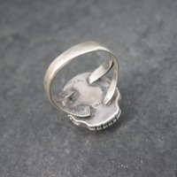 Vintage Southwestern Sterling Lapis Lazuli Pinky Ring Size 3.75