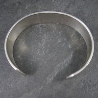 Estate Sterling Kokopelli Cuff Bracelet 6.5 Inches