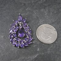 Flashy Estate 90s Amethyst Pendant