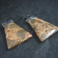 Funky Estate Sterling Jasper Earrings