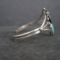 Vintage Native American Turquoise Cuff Bracelet 5.75 Inches