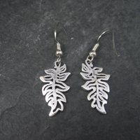 Sterling Leaf Earrings