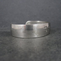 Estate Sterling Kokopelli Cuff Bracelet 6.5 Inches